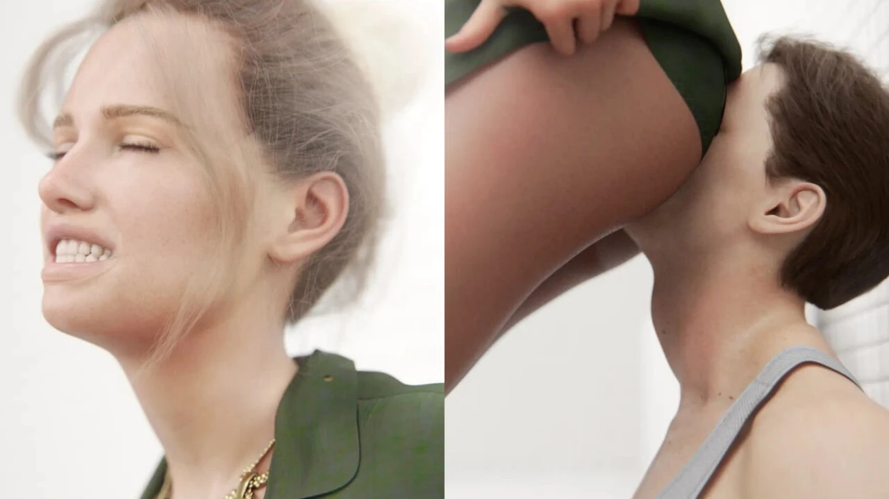 He licked his stepsister’s pussy and squeezed out the juice.