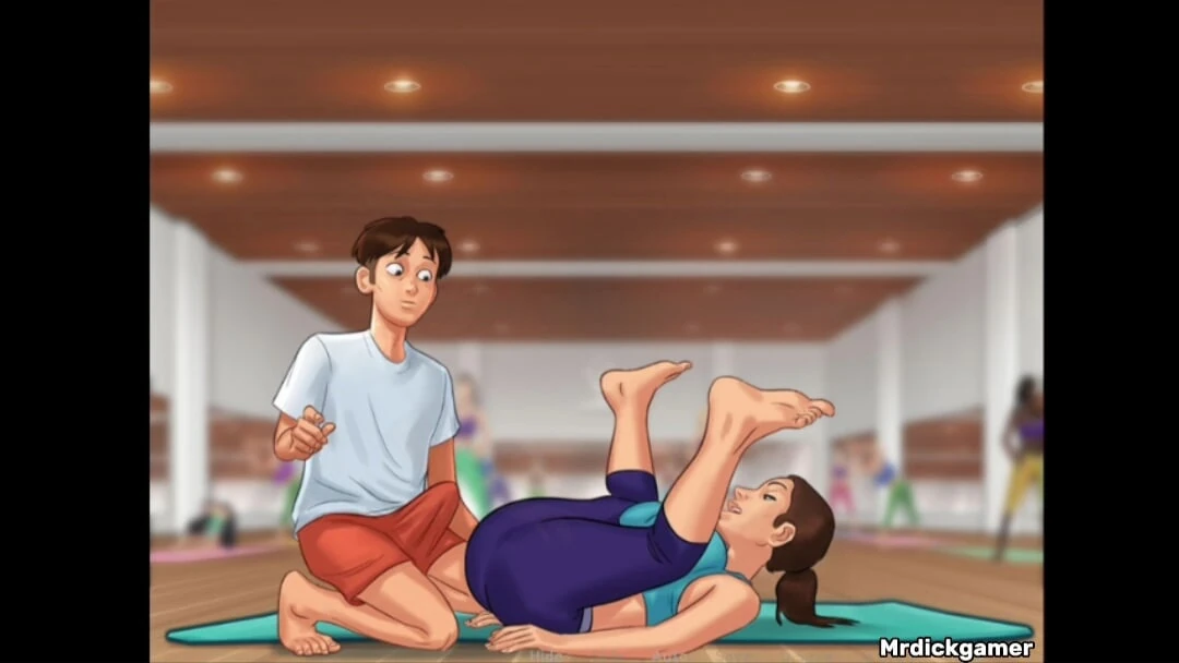 SUMMERTIME SAGA Sex with my yoga teacher