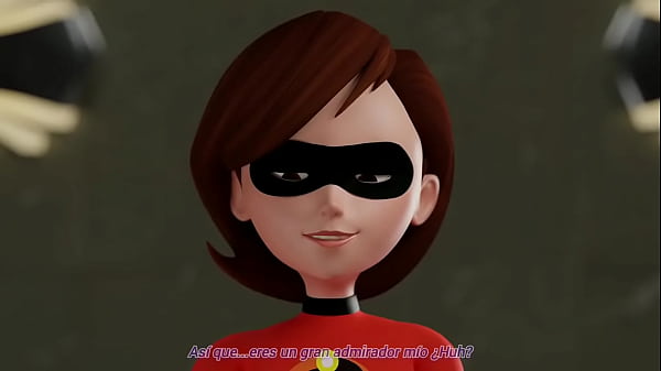 Superheroína la pasa bien con un fan