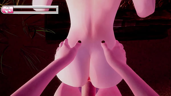 He finds someone in some ruins and fucks her