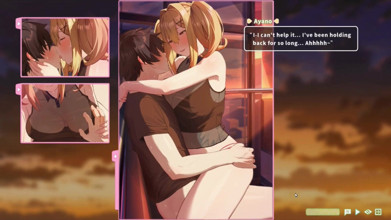 Hentai Game – Summer Clover – Ferris Wheel Sex – Fucking the Blonde on the Ferris Wheel