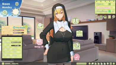 Hentai Game – Kasumi’s Wild Cowgirl Scene & Ayano’s Slippery Bath Handjob – Hentai Gameplay Animation