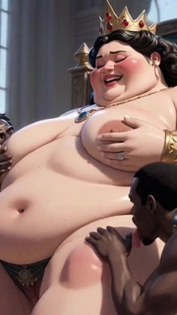 Massive BBW Mistress Full Body Worship – Slaves Lick Her to Ecstasy