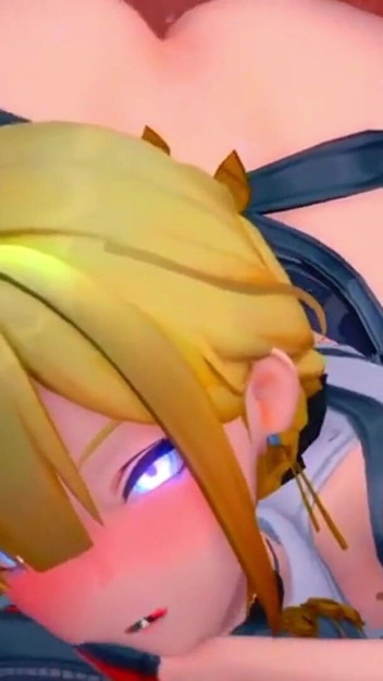 Zenless Zone Zero – Evelyn’s Pussy Filled with Cum in Horny Sex Scene – 3D Hentai Animations