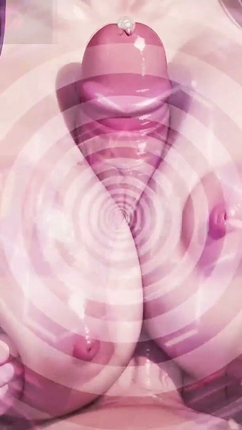 Gol Anime Busty Purple Haired Girl POV Fuck